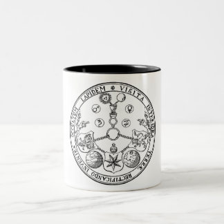 BICOLOR FREEMASON DE LA TAZA DEL VITRIOLO