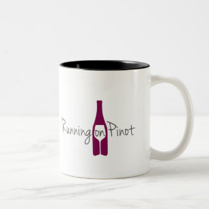 Bicolor Funcionamiento en la taza de café de Pinot