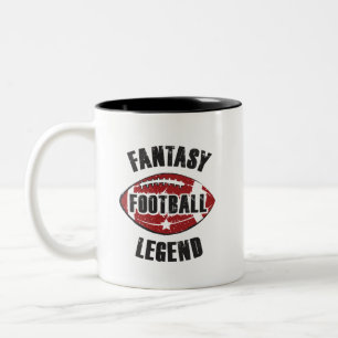 Bicolor Fútbol de la fantasía - ennegrezca la taza del