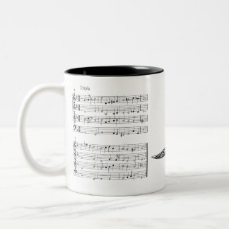 Bicolor Gemshorn taza