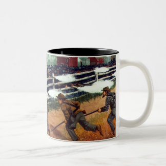 Bicolor Gettysburg, batalla en la taza 4 del ladrillar