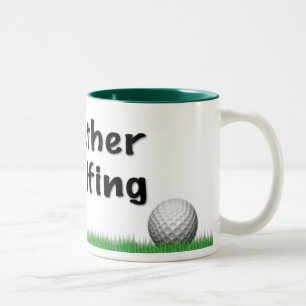 Bicolor Golfing bastante la taza