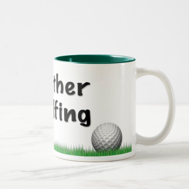 Bicolor Golfing bastante la taza (Derecha)