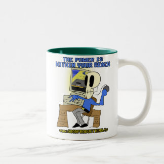 Bicolor GP dentro de su taza del alcance