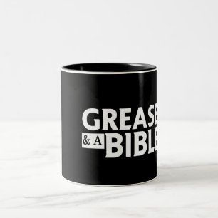 Bicolor Grasa en mi taza