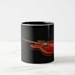 Bicolor Guitarra - taza