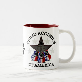 Bicolor Guitarra - taza de café