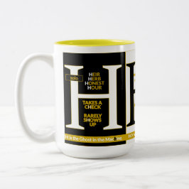Bicolor H | El fantasma en la máquina – Taza de Alfa Sity