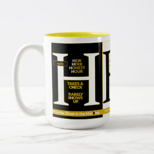 Bicolor H El fantasma en la máquina – Taza de Alfa Sity