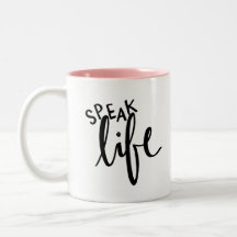 Hable la taza de la vida por favores innegables