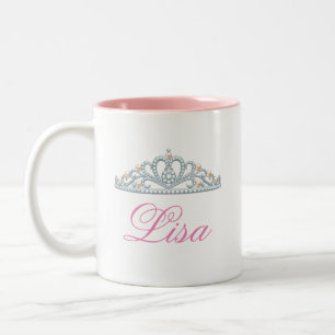 Bicolor ¡Hacer-Él-Su-Propia taza de la tiara!