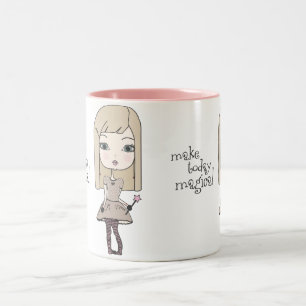 Bicolor Haga hoy la taza mágica