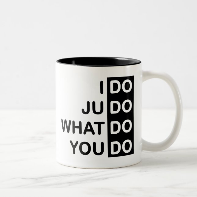 Bicolor Hago judo… Taza (Derecha)