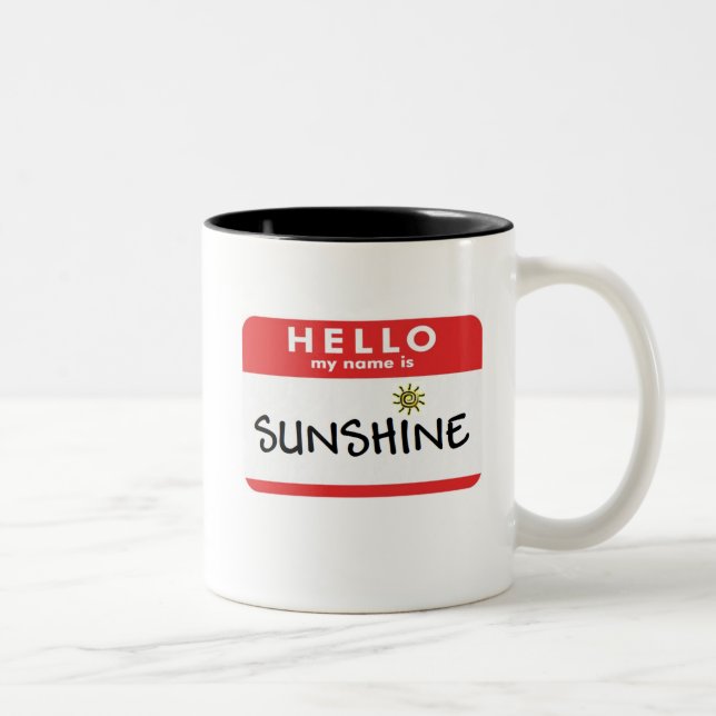 Bicolor Hola taza de la sol (Derecha)