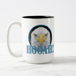 BICOLOR HOOAH TAZA DE LA FUERZA AÉREA