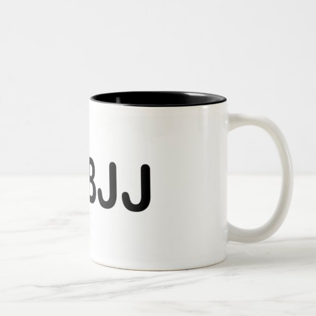 Bicolor I taza del corazón BJJ (Derecha)