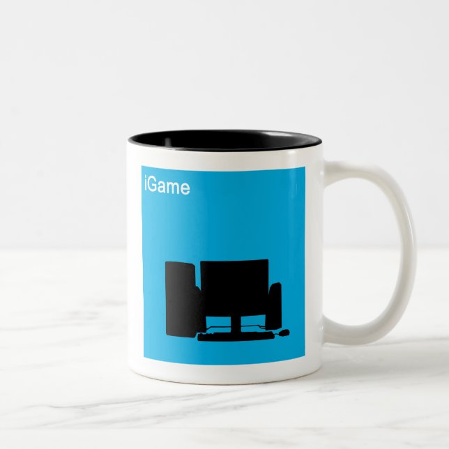 Bicolor I taza del juego (Derecha)
