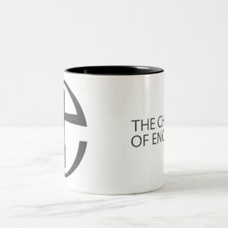 Bicolor Iglesia de Inglaterra - taza del té/de café