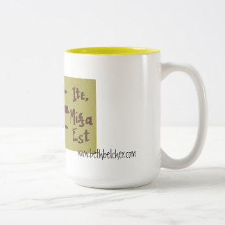 Bicolor Ite, taza de Missa Est