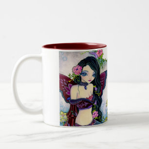 Bicolor * Jardín brumoso * - taza