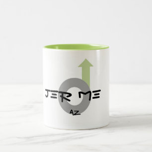 Bicolor Jerome, taza de café de AZ