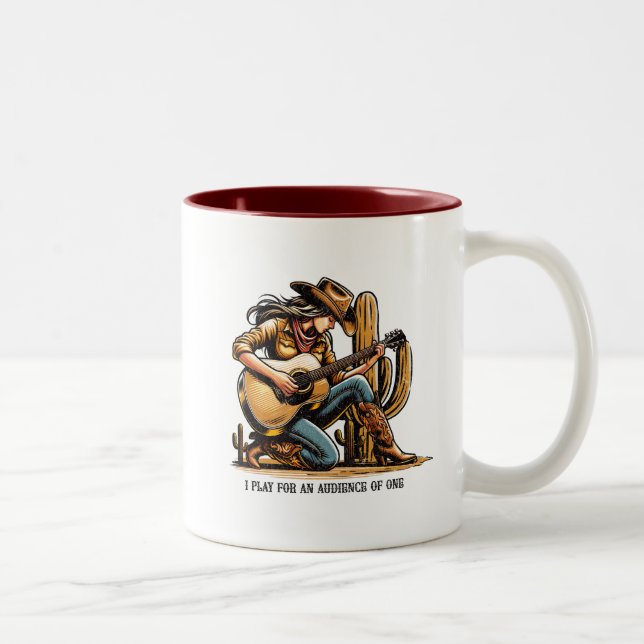 Bicolor Juego para una audiencia de una taza (Derecha)