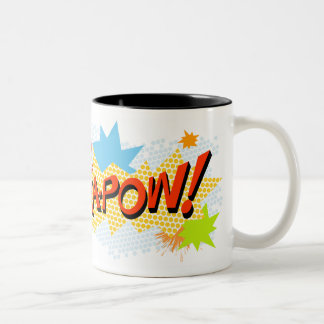 Bicolor ¡KA-POW! taza
