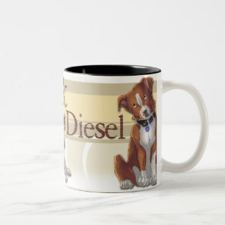 Bicolor Kaya y taza diesel (fijados)