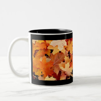 Bicolor La caída deja la taza de café