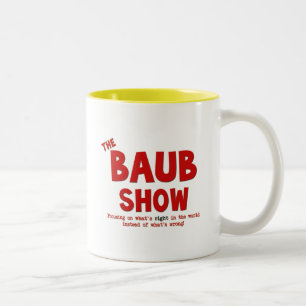 Bicolor La demostración de Baub taza de café de 15 onzas