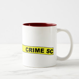 Bicolor La escena del crimen no cruza - la taza