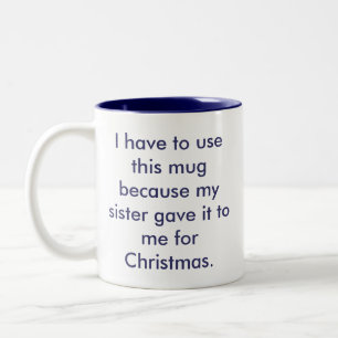 Bicolor La mejor taza de la hermana