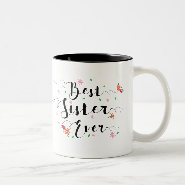 Bicolor La mejor taza de la hermana nunca (Derecha)