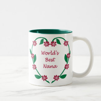 Bicolor La mejor taza de Nana del mundo
