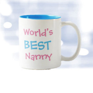 Bicolor La mejor taza de nana del mundo