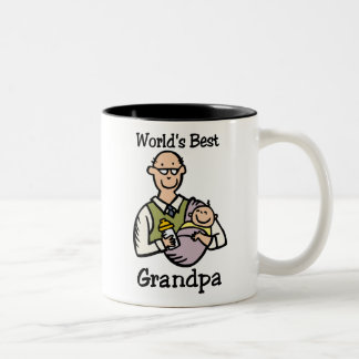 Bicolor La mejor taza del abuelo del mundo