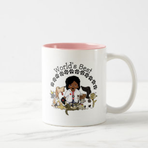 Bicolor La mejor taza veterinaria del mundo - africano