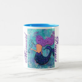 Bicolor La sirena soña la taza