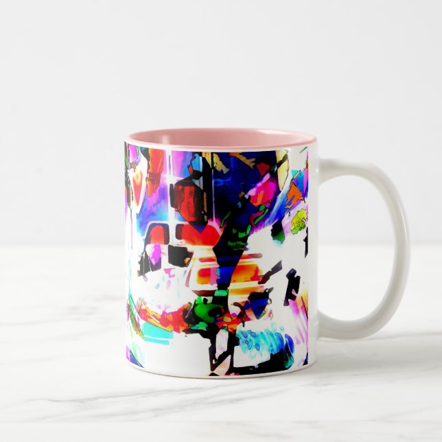 Bicolor La taza blanca mágica (Derecha)