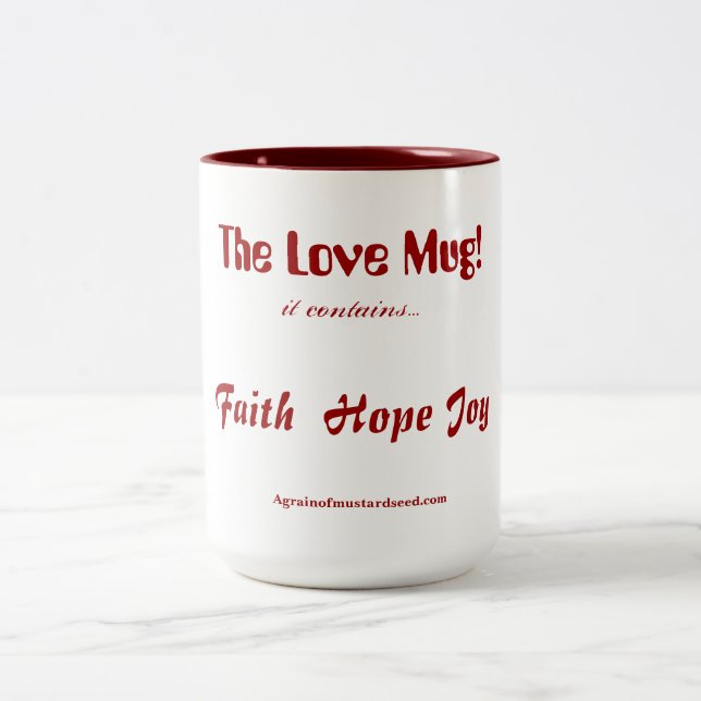 Bicolor La taza de amor (Centro)