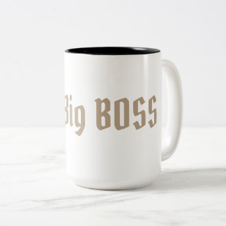 Bicolor La taza de Boss