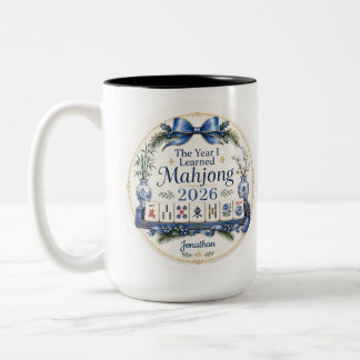 Bicolor La Taza de Café de Navidad del Año en que Aprendí