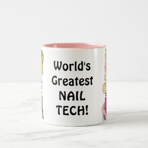 Bicolor La taza de café más grande de la tecnología del