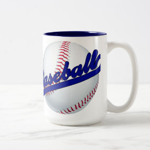 Bicolor La taza de café más grande del béisbol del mund
