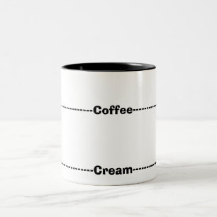 Bicolor La taza de café perfecta