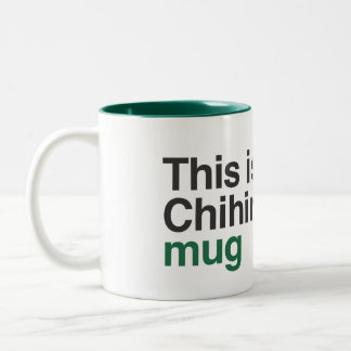 Bicolor La taza de Chihiro