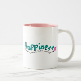 Bicolor La taza de felicidad