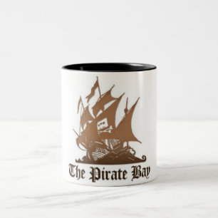 Bicolor La taza de la bahía del pirata