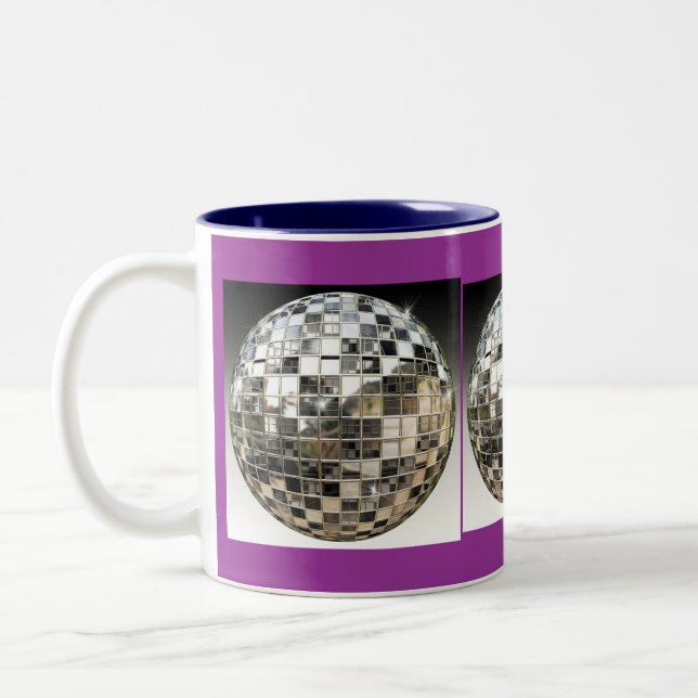 Bicolor La taza de la bola de espejo (Izquierda)