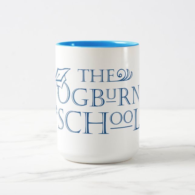 Bicolor La taza de la escuela de Ogburn (Centro)